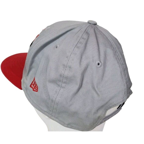 Chicago Bulls HWC SnapBack Hat Cap 9Fifty New Era Windy City Gray Red Logo - Picture 7 of 14